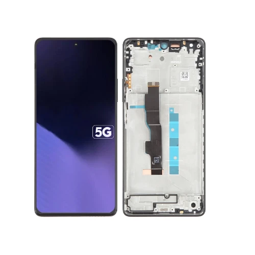 SERVICE PACK (Avec châssis) ÉCRAN LCD POCO X6 NEO 5G Noir astral
