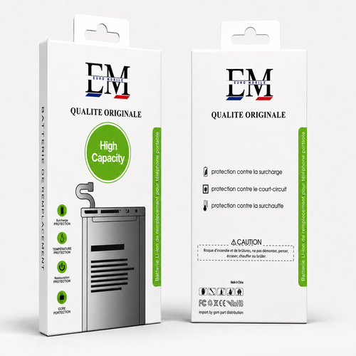 EM - Capacité supérieure - Plus durable (TI puce) Battery for Iphone 11 PRO MAX (4400mAh)