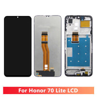 SERVICE PACK (Avec châssis) Ecran LCD NOIR HONOR 70 LITE 5G