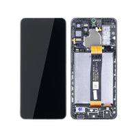 ORIGINAL (Avec châssis) Écran LCD Noir Génial Samsung Galaxy A32 5G (A326B)