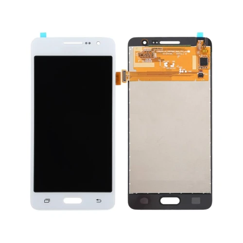 ORIGINAL (Sans châssis) Samsung Galaxy Grand Prime / VE (G530F/G531F) Blanc Tactile