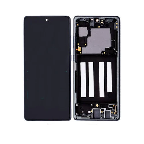INCELL (Avec Châssis) Écran LCD Samsung Galaxy A71 5G (A716UW/V) (VERIZON) Noir Brique Prism