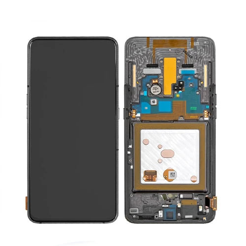 SERVICE PACK (Avec châssis) Écran LCD Samsung Galaxy A80 (A805F) Blanc Fantôme
