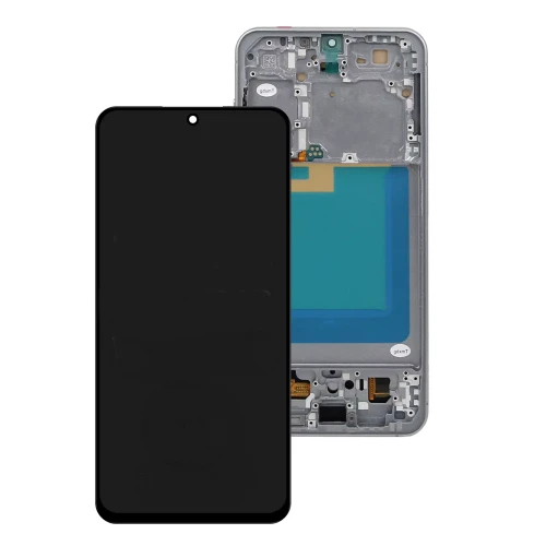 OLED (Avec châssis) ECRAN LCD GALAXY S25 FE 5G (S731B) Graphite (Noir / Bleu Nuit)