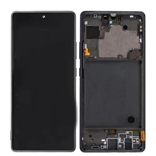 OLED (Avec châssis) ÉCRAN LCD SAMSUNG GALAXY A71 5G/Quantum A 5G (A716N/S) Noir Brique Prism