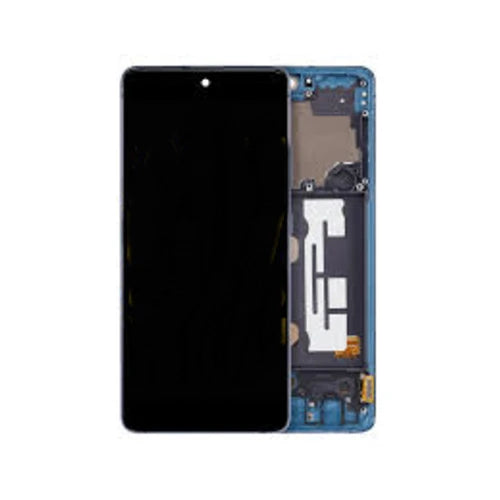 INCELL (Avec châssis) Écran LCD Samsung Galaxy A51 5G (A516UW/V) (VERIZON) Bleu Brique Prism