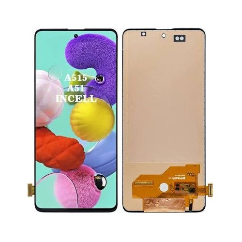 INCELL (Sans châssis) Écran LCD Samsung Galaxy A51 5G (A516UW/V) (VERIZON) Bleu Brique Prism