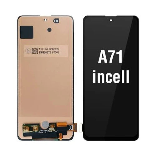 INCELL (Sans châssis) Écran LCD Samsung Galaxy A71 5G (A716F/B/U) Noir Prisme Cube