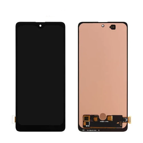 OLED (Sans Châssis) Écran LCD Samsung Galaxy A71 4G (A715F) Noir Prisme Cube