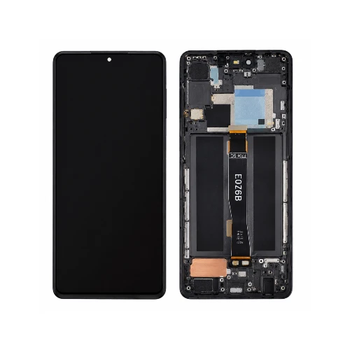 ORIGINAL (Avec châssis)ÉCRAN LCD SAMSUNG GALAXY F70e 5G (E076B) Noir