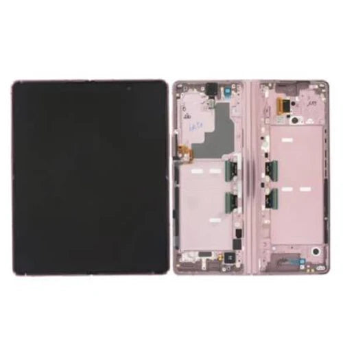 SERVICE PACK (Interne) (Avec châssis) ÉCRAN LCD SAMSUNG GALAXY Z FOLD 2 5G (F916B) Bronze mystique