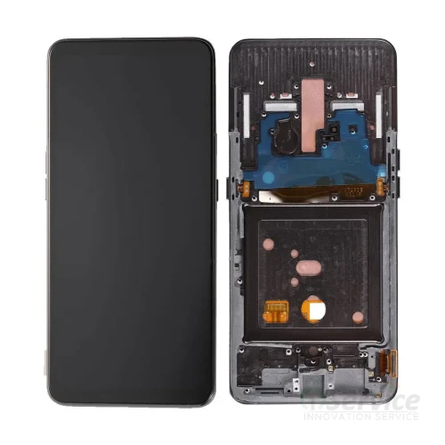 INCELL (Avec châssis) Écran LCD Samsung Galaxy A80 (A805F) Noir fantôme