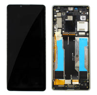 Écran LCD + écran tactile + cadre - A5034093A - Sony Xperia 10 III (XQ-BT52) Blanc