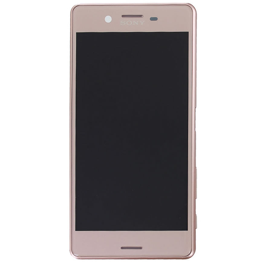 Écran LCD + écran tactile + Cadre 1302-3696 Sony Xperia X Performance (F8131) Or Rose