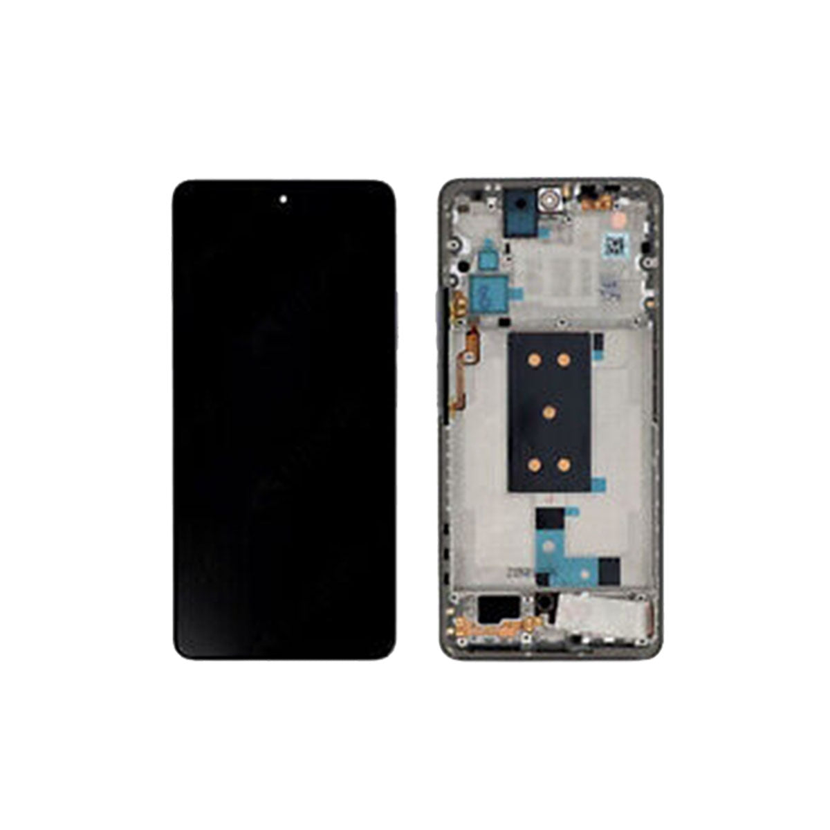 Écran LCD complet argent Xiaomi 11T/Poco F4 GT