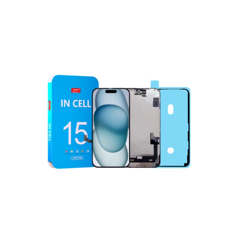 ZY FHD/ LTPS INCELL ÉCRAN LCD IPHONE 15 NOIR